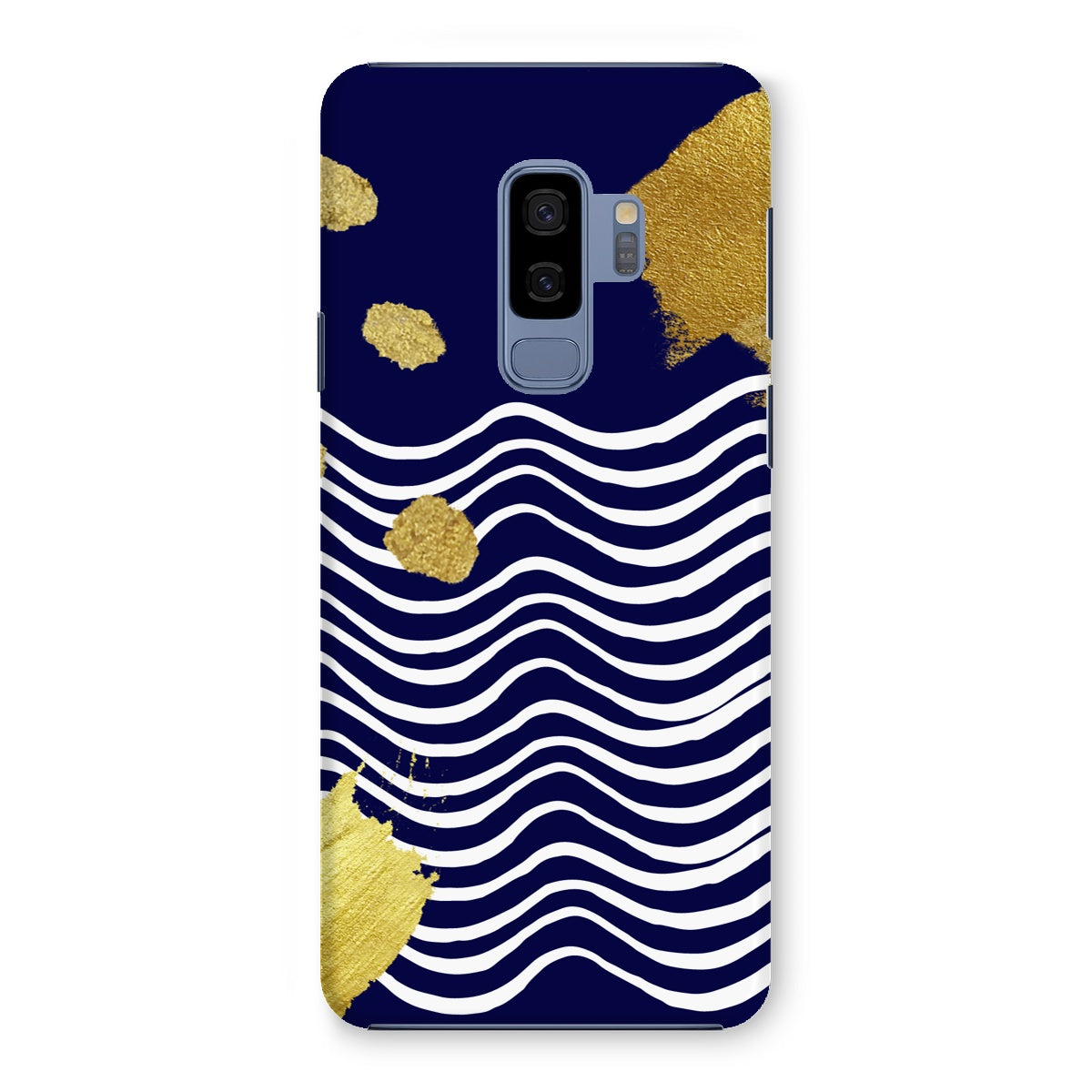 Gold & Navy Modern Snap Phone Case