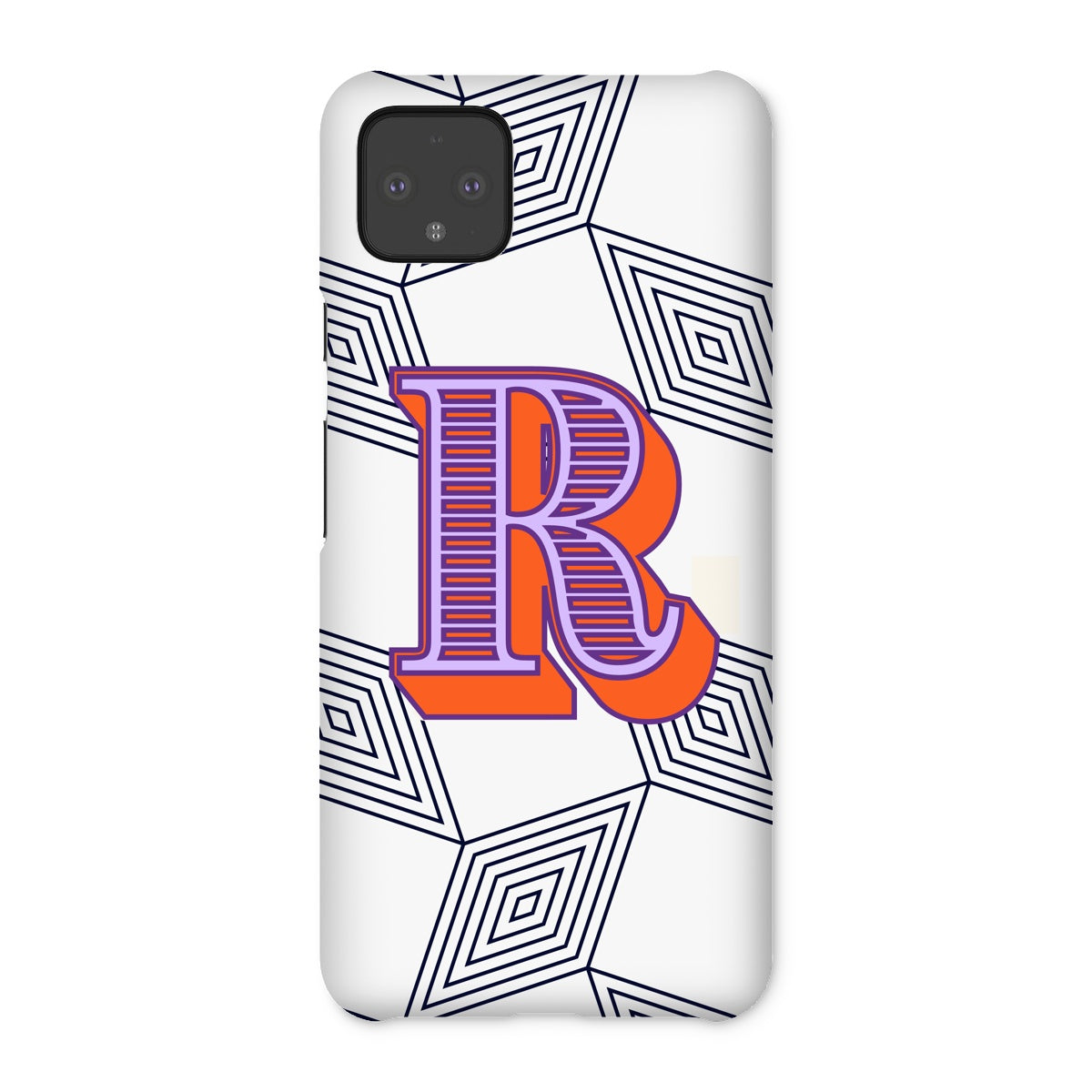 R - Carnival Alphabet Snap Phone Case