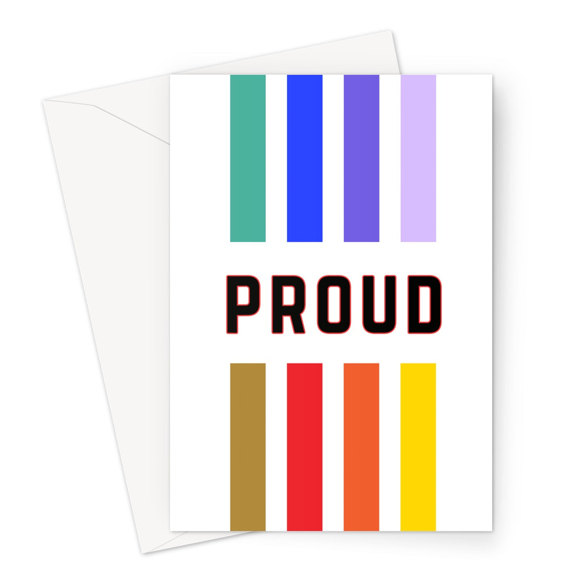 Proud Greeting Card