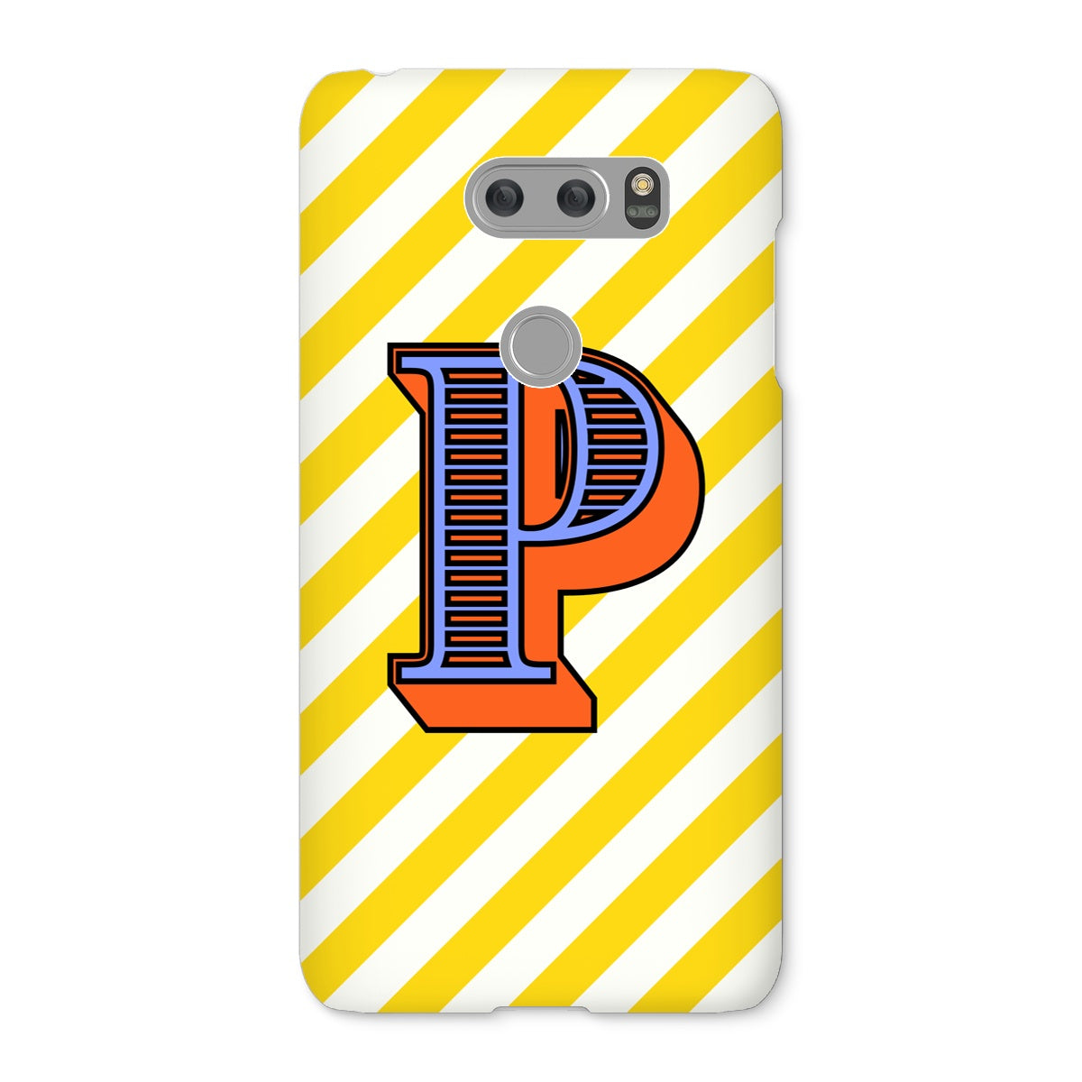 P - Carnival Alphabet Snap Phone Case