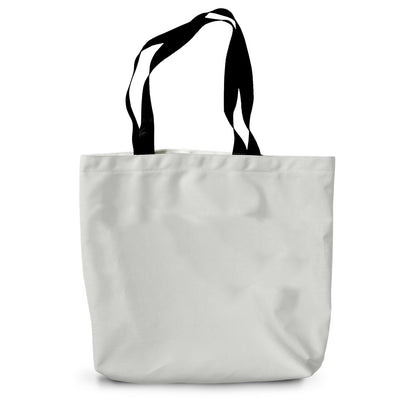 B&W Magic Board Canvas Tote Bag