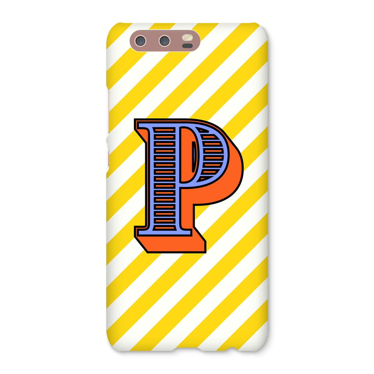 P - Carnival Alphabet Snap Phone Case