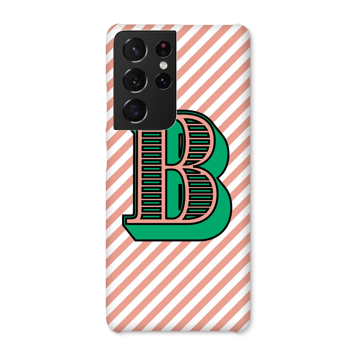 B - Carnival Alphabet Snap Phone Case