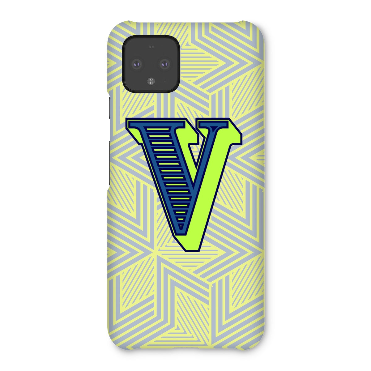 V - Carnival Alphabet Snap Phone Case