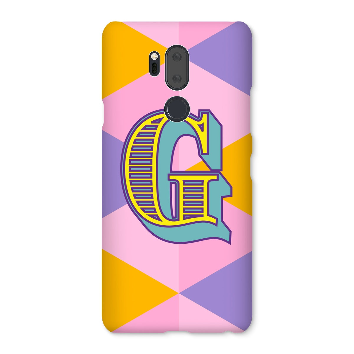 G - Carnival Alphabet Snap Phone Case