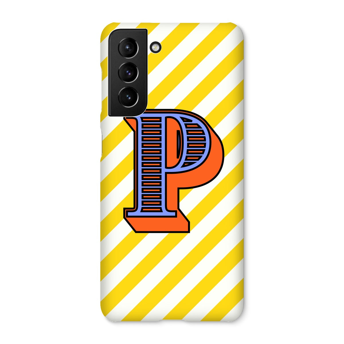 P - Carnival Alphabet Snap Phone Case