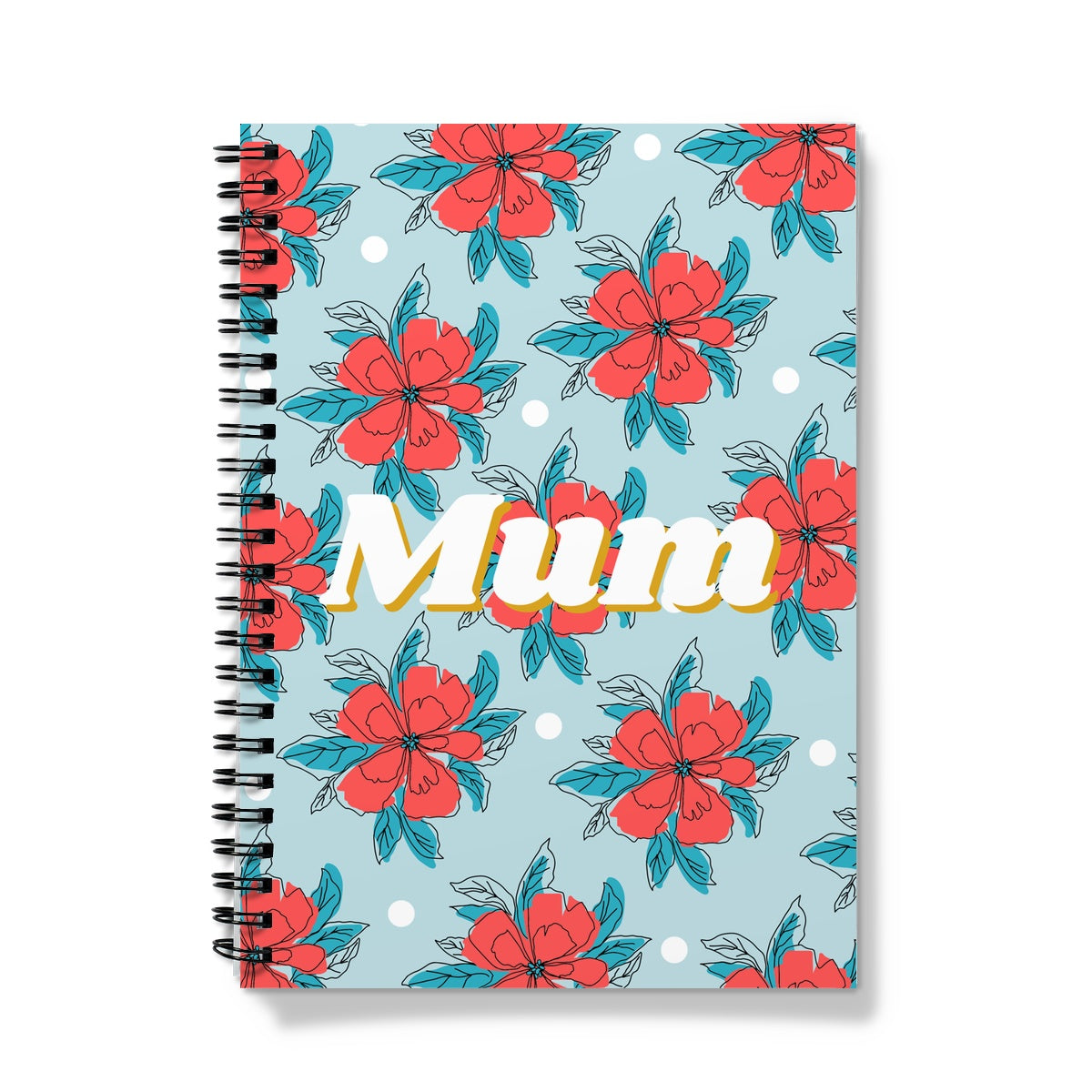 Mum Floral Notebook