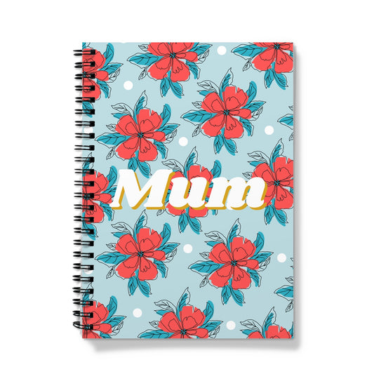 Mum Floral Notebook