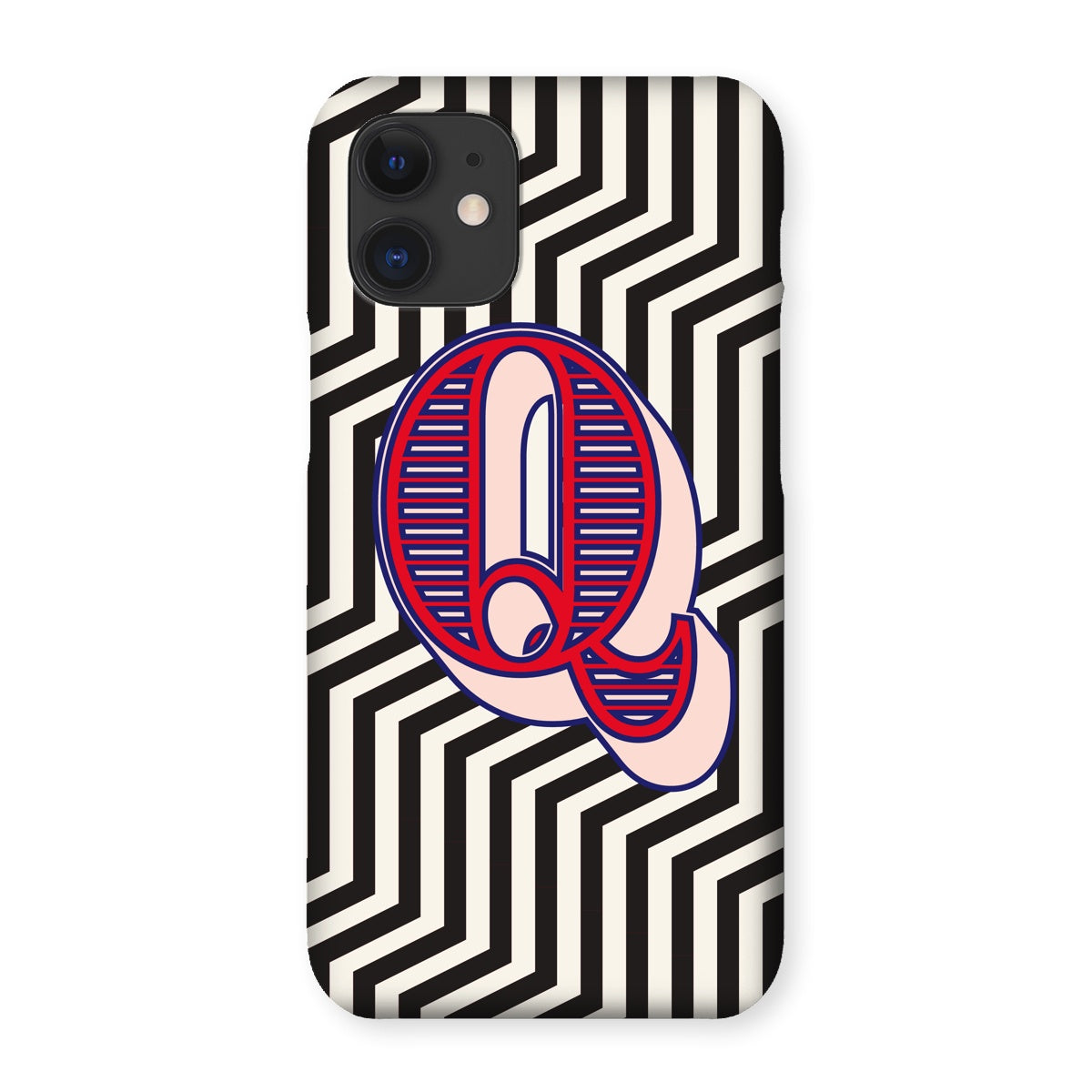 Q - Carnival Alphabet Snap Phone Case