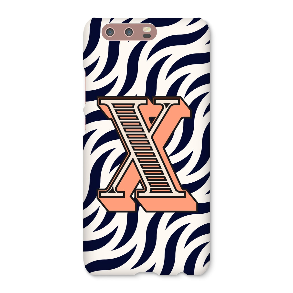 X - Carnival Alphabet Snap Phone Case