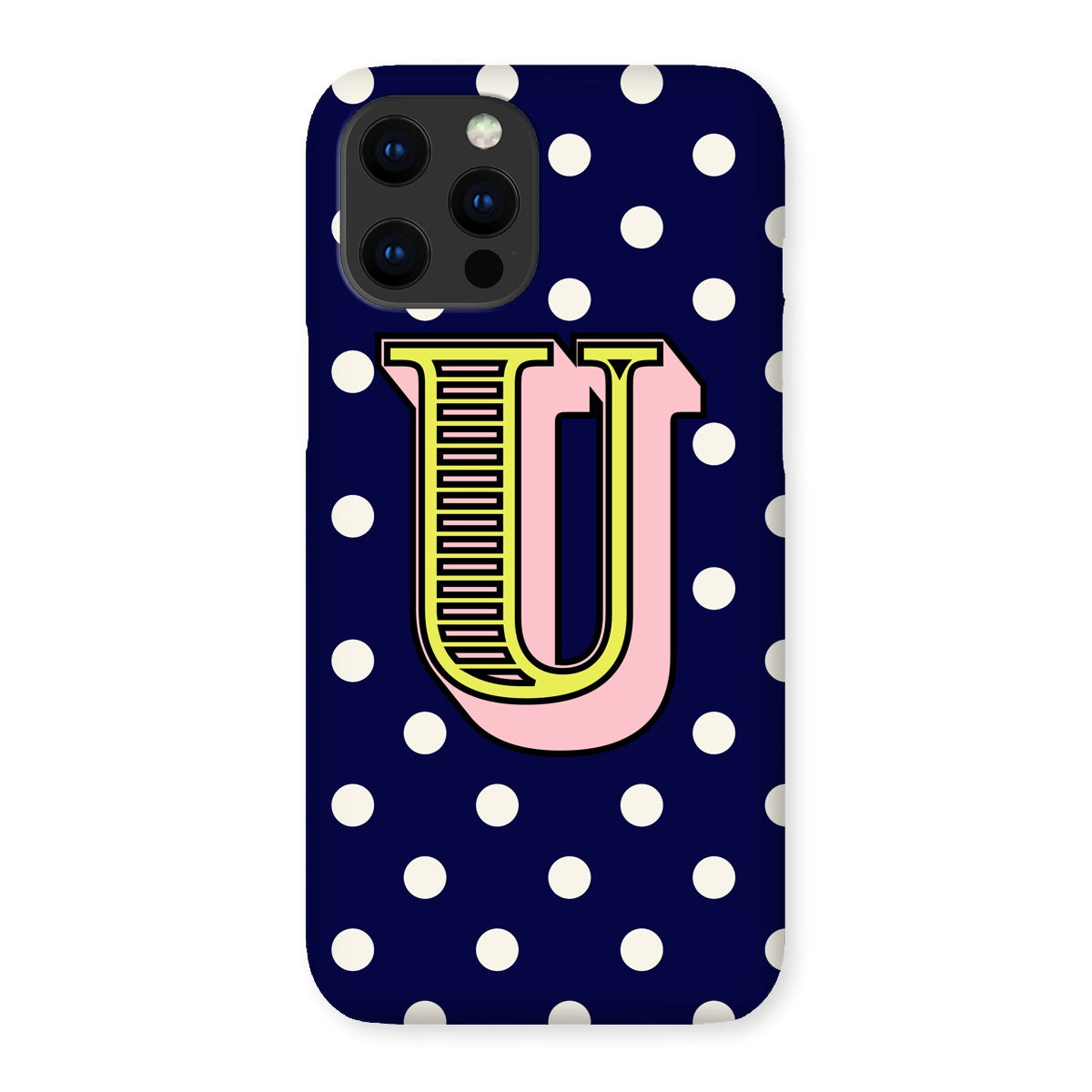 U - Carnival Alphabet Snap Phone Case