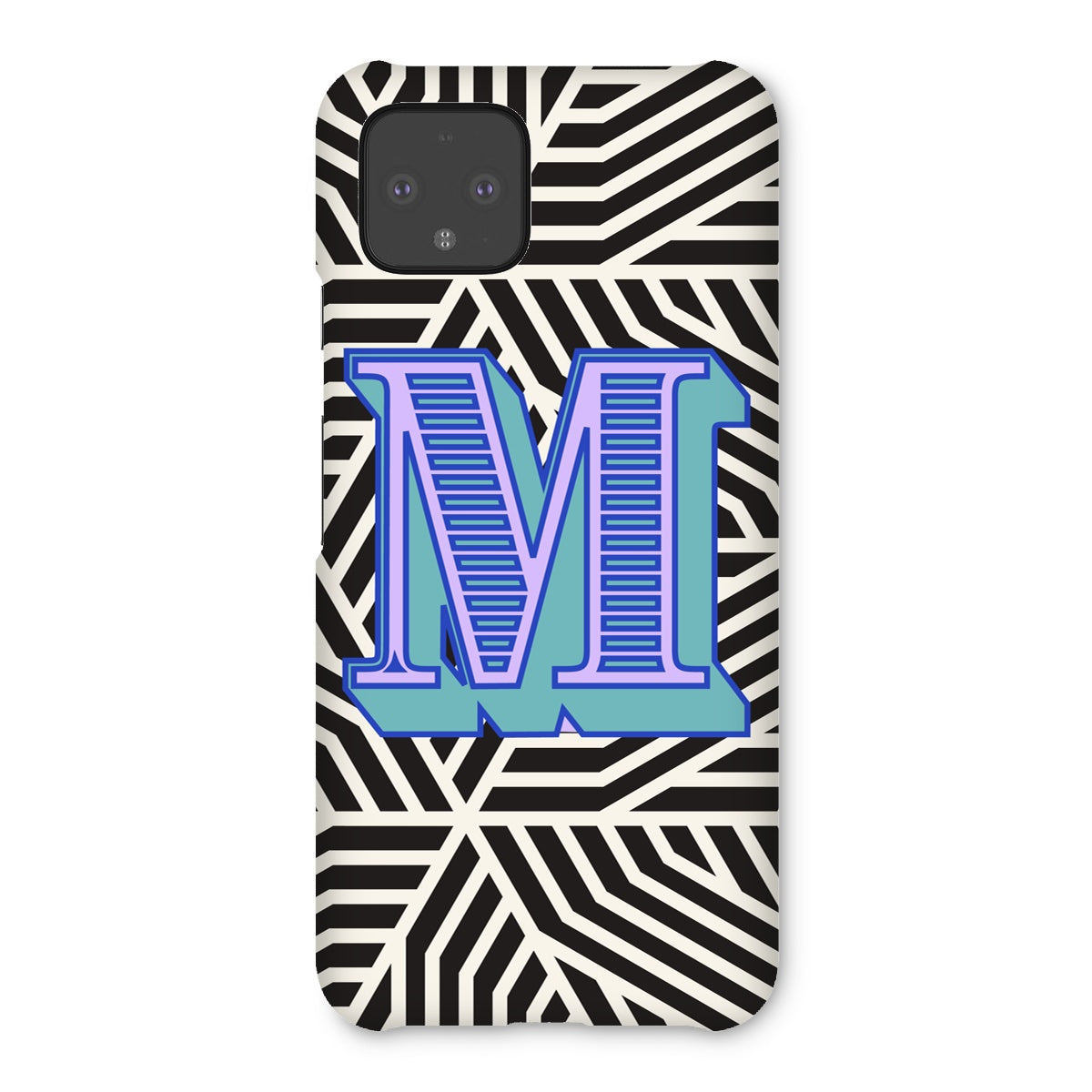 M - Carnival Alphabet Snap Phone Case