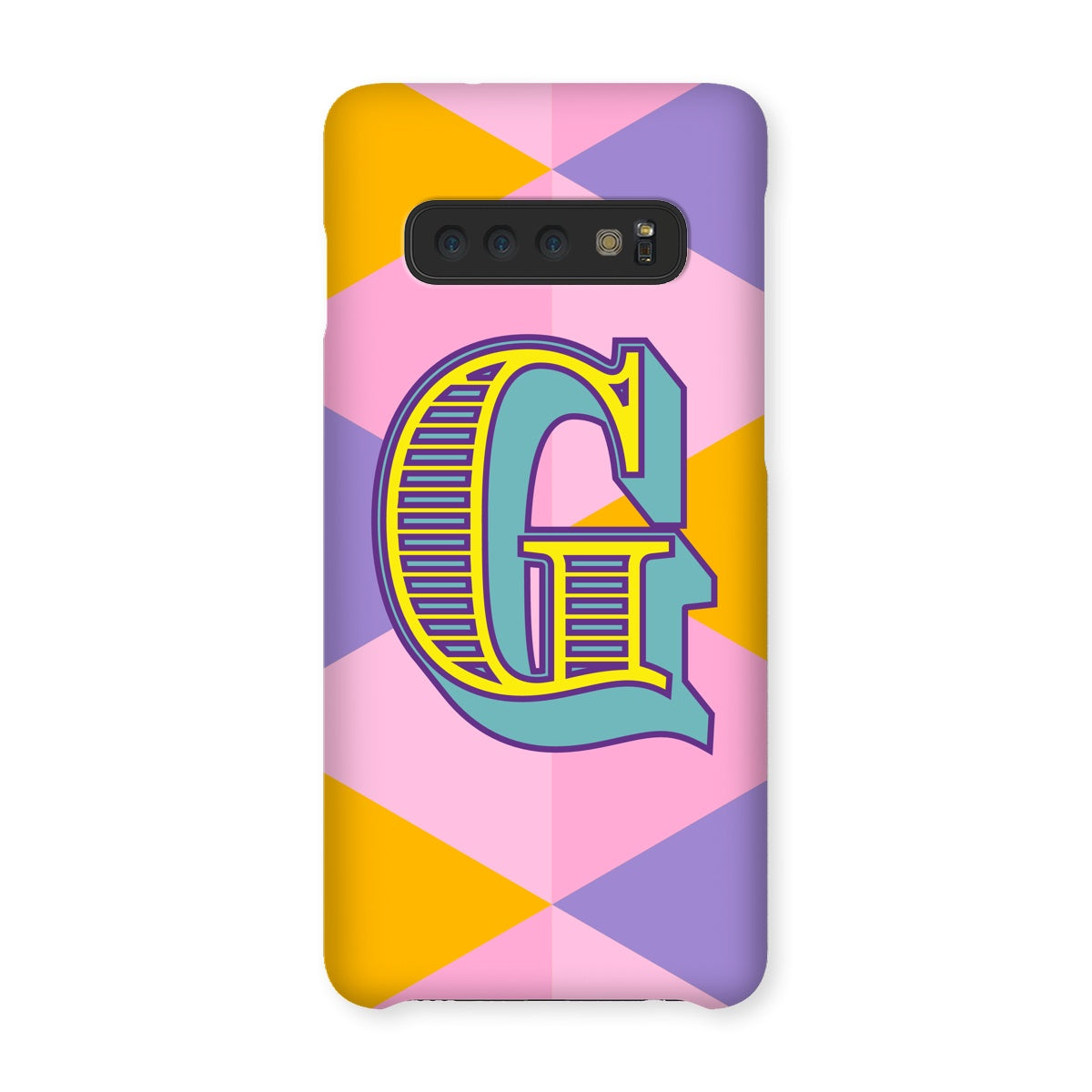 G - Carnival Alphabet Snap Phone Case