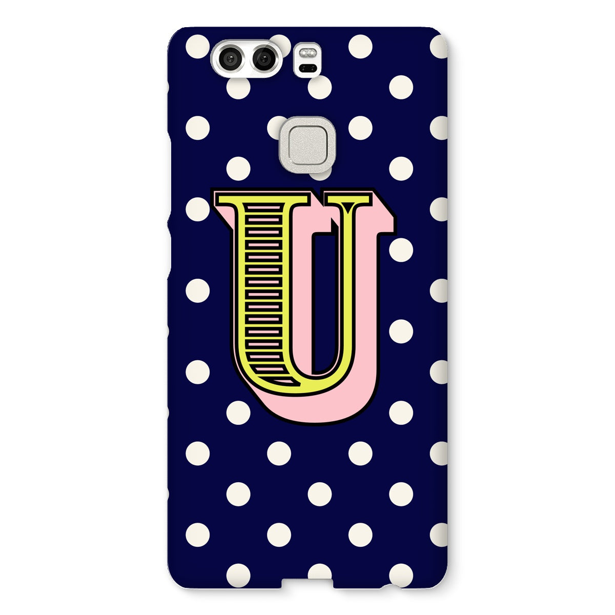 U - Carnival Alphabet Snap Phone Case