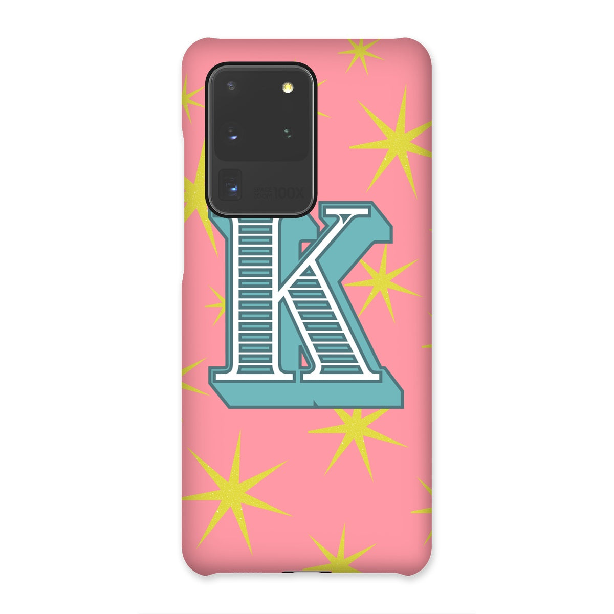 K - Carnival Alphabet Snap Phone Case