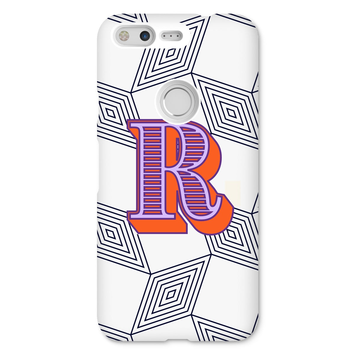 R - Carnival Alphabet Snap Phone Case