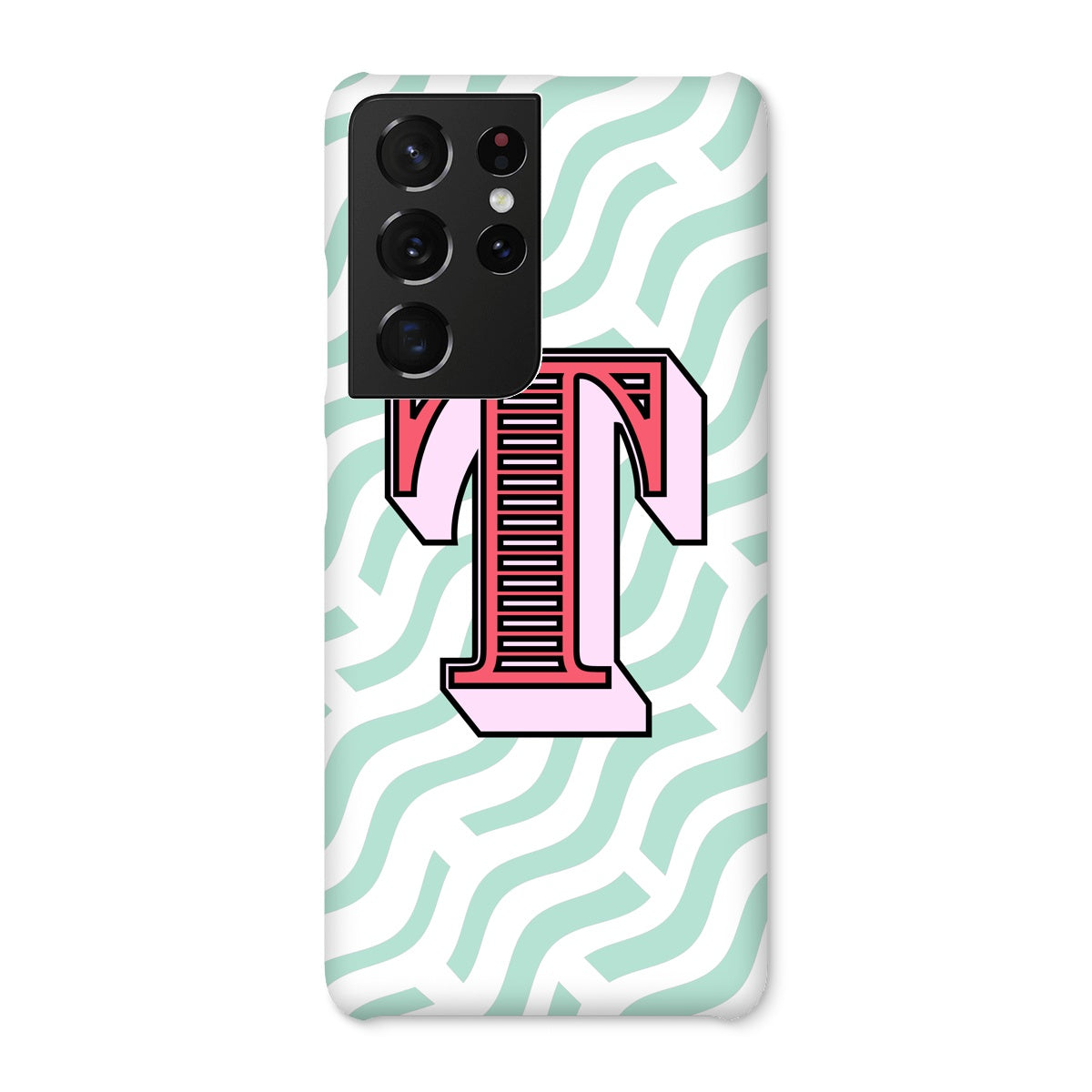 T - Carnival Alphabet Snap Phone Case