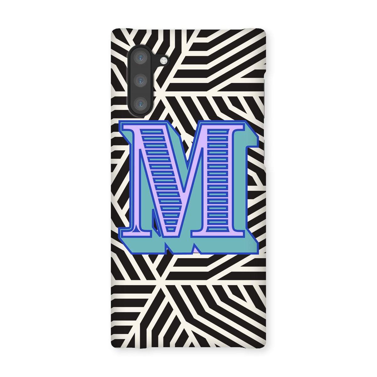 M - Carnival Alphabet Snap Phone Case