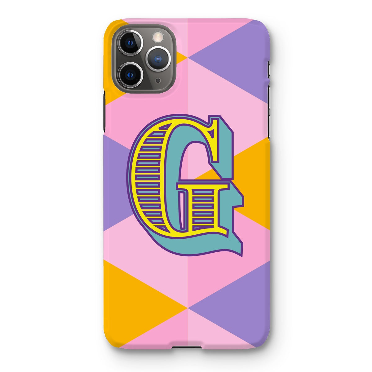 G - Carnival Alphabet Snap Phone Case