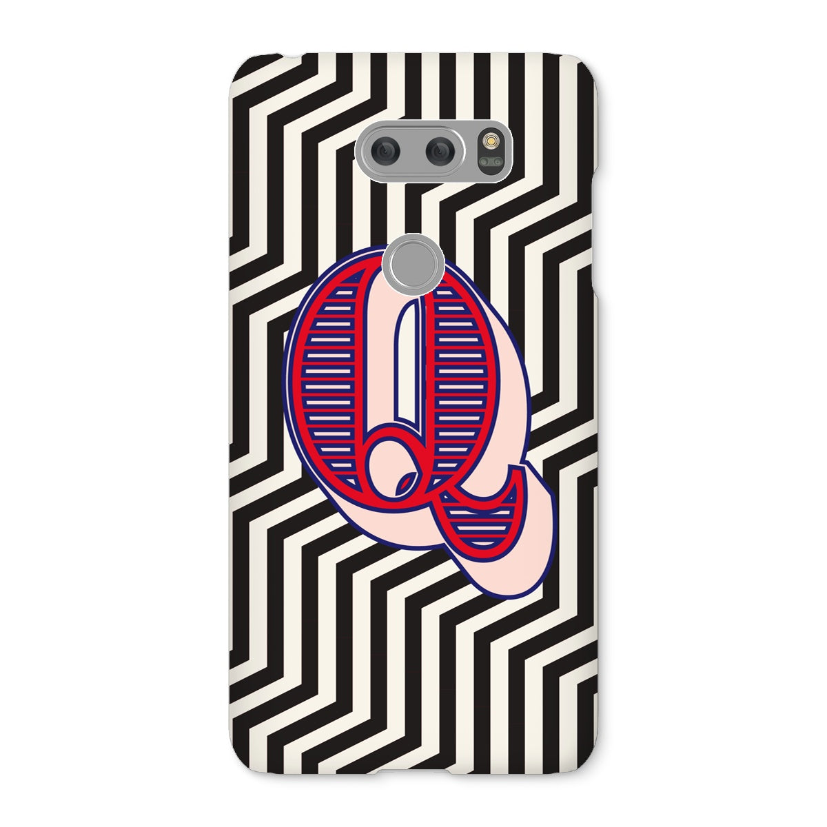 Q - Carnival Alphabet Snap Phone Case