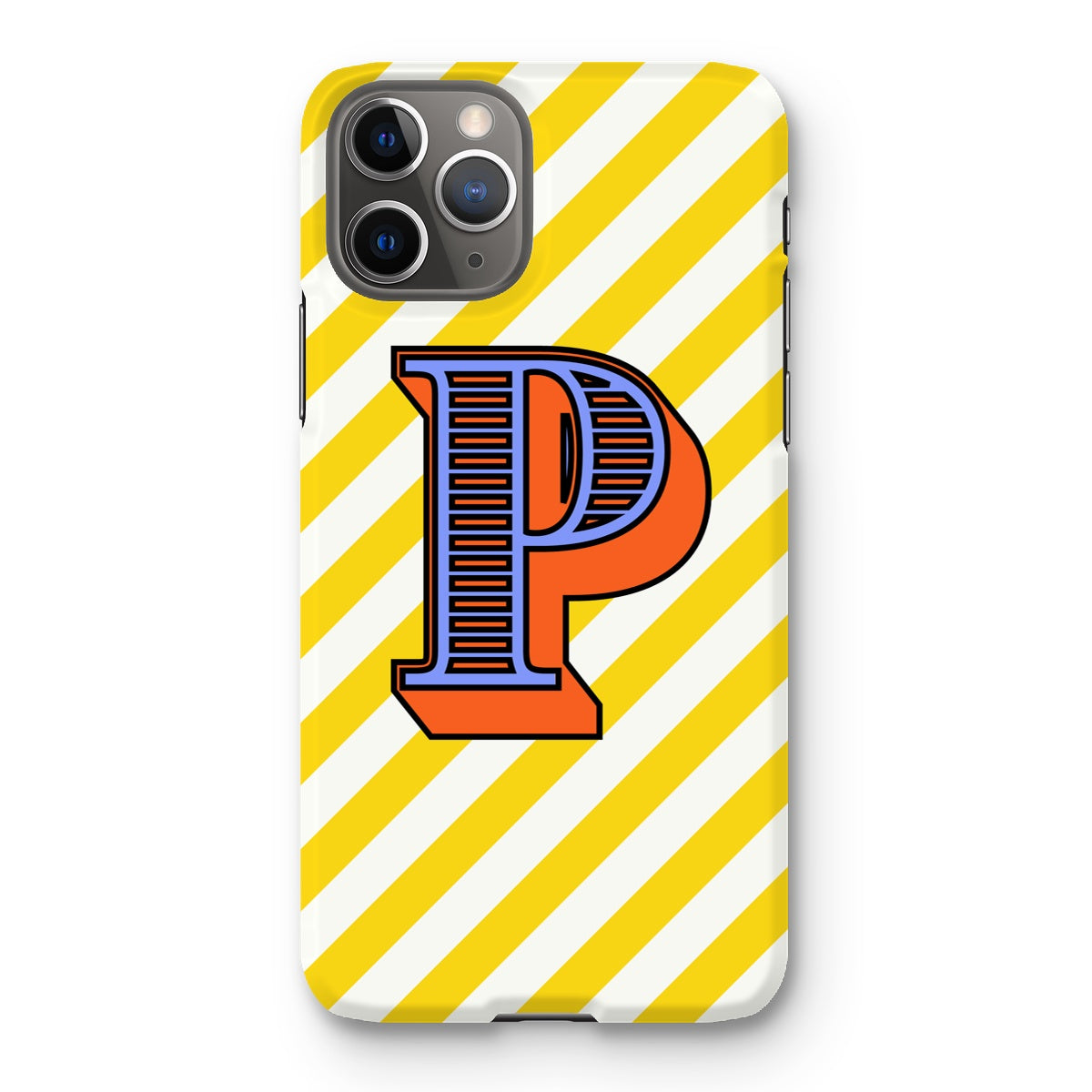 P - Carnival Alphabet Snap Phone Case