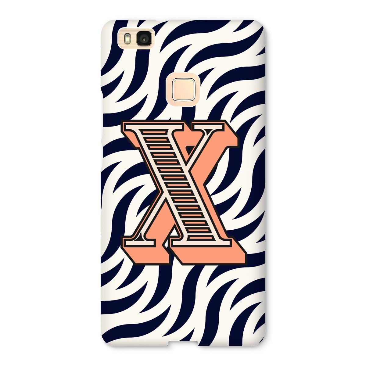 X - Carnival Alphabet Snap Phone Case