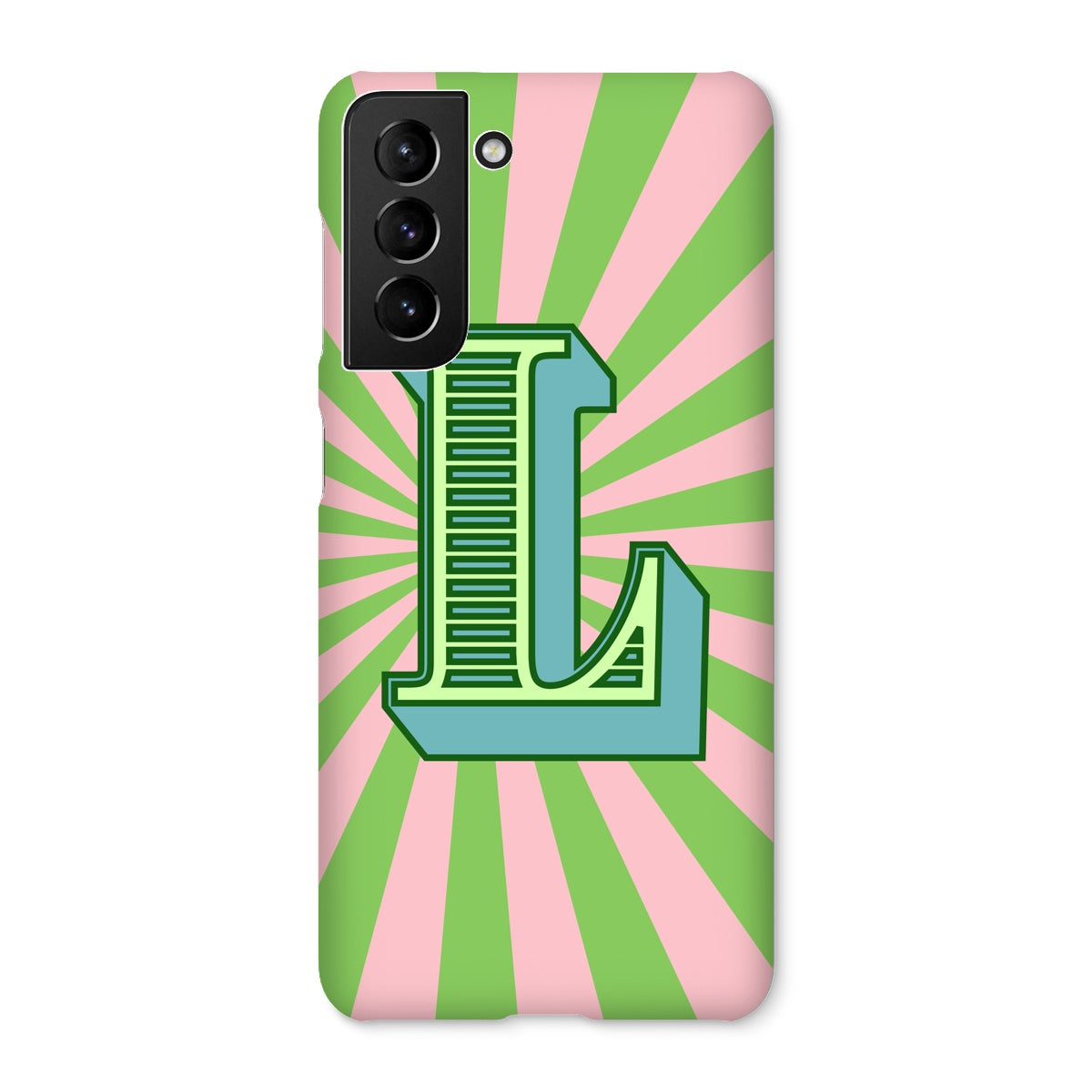 L - Carnival Alphabet Snap Phone Case