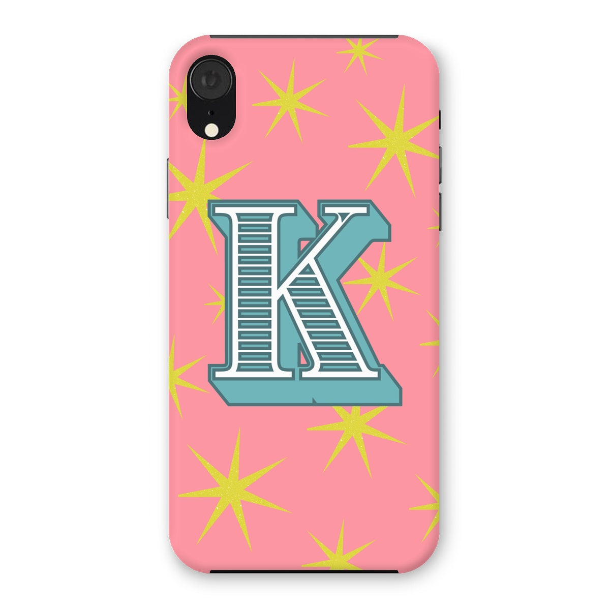 K - Carnival Alphabet Snap Phone Case