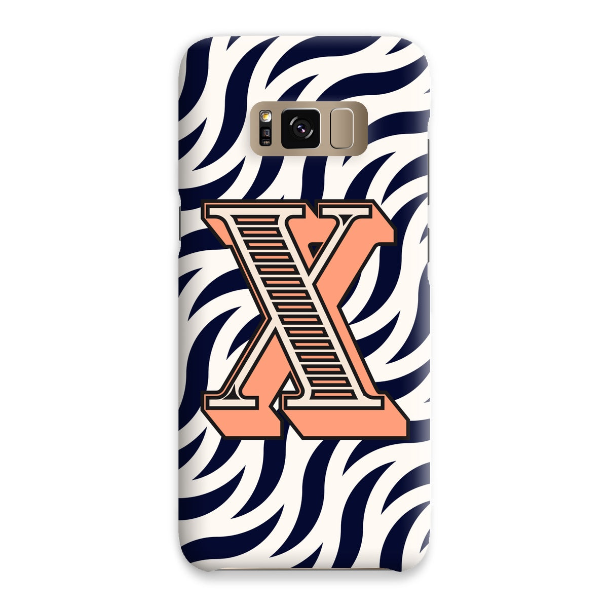 X - Carnival Alphabet Snap Phone Case