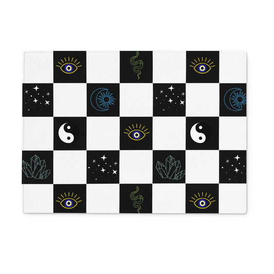 B&W Magic Board Glass Chopping Board