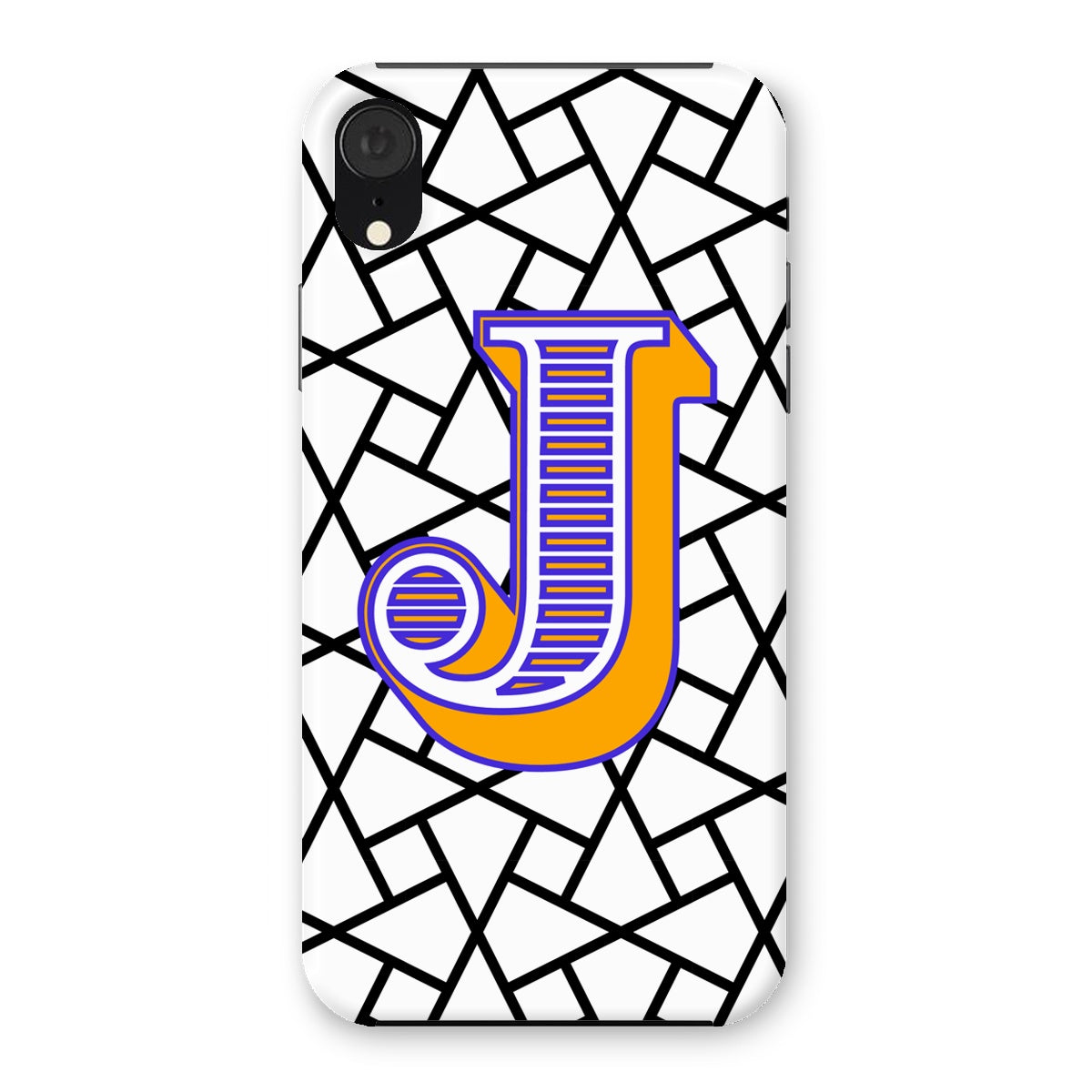 J - Carnival Alphabet Snap Phone Case