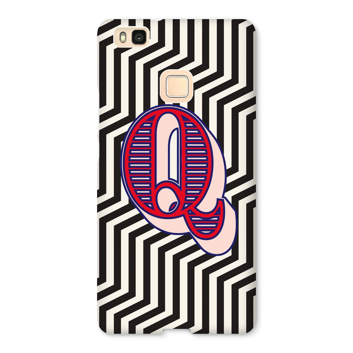 Q - Carnival Alphabet Snap Phone Case