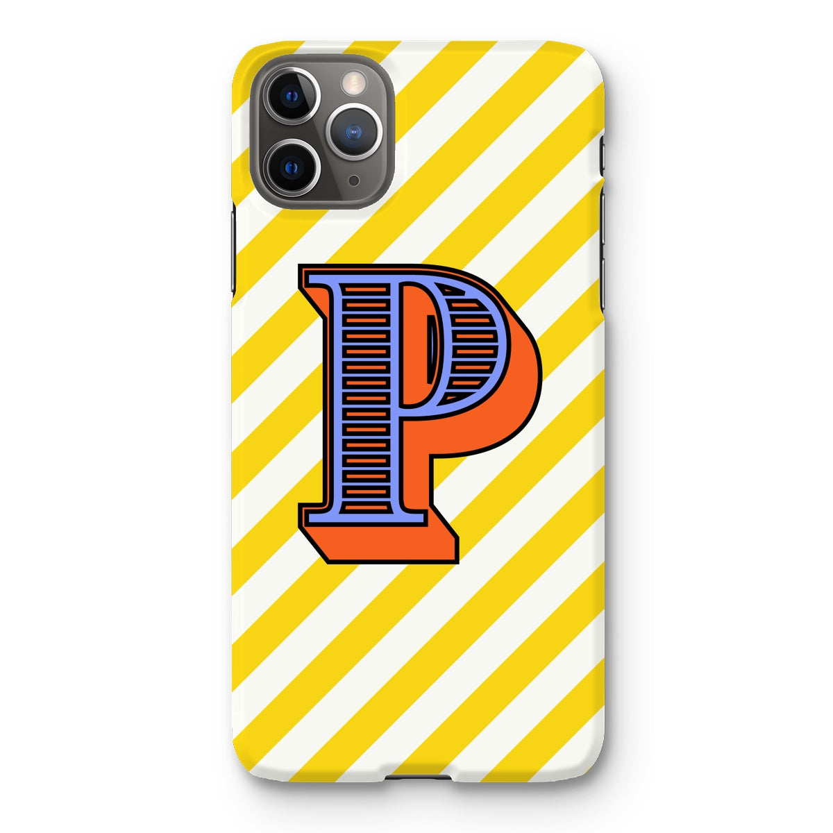 P - Carnival Alphabet Snap Phone Case