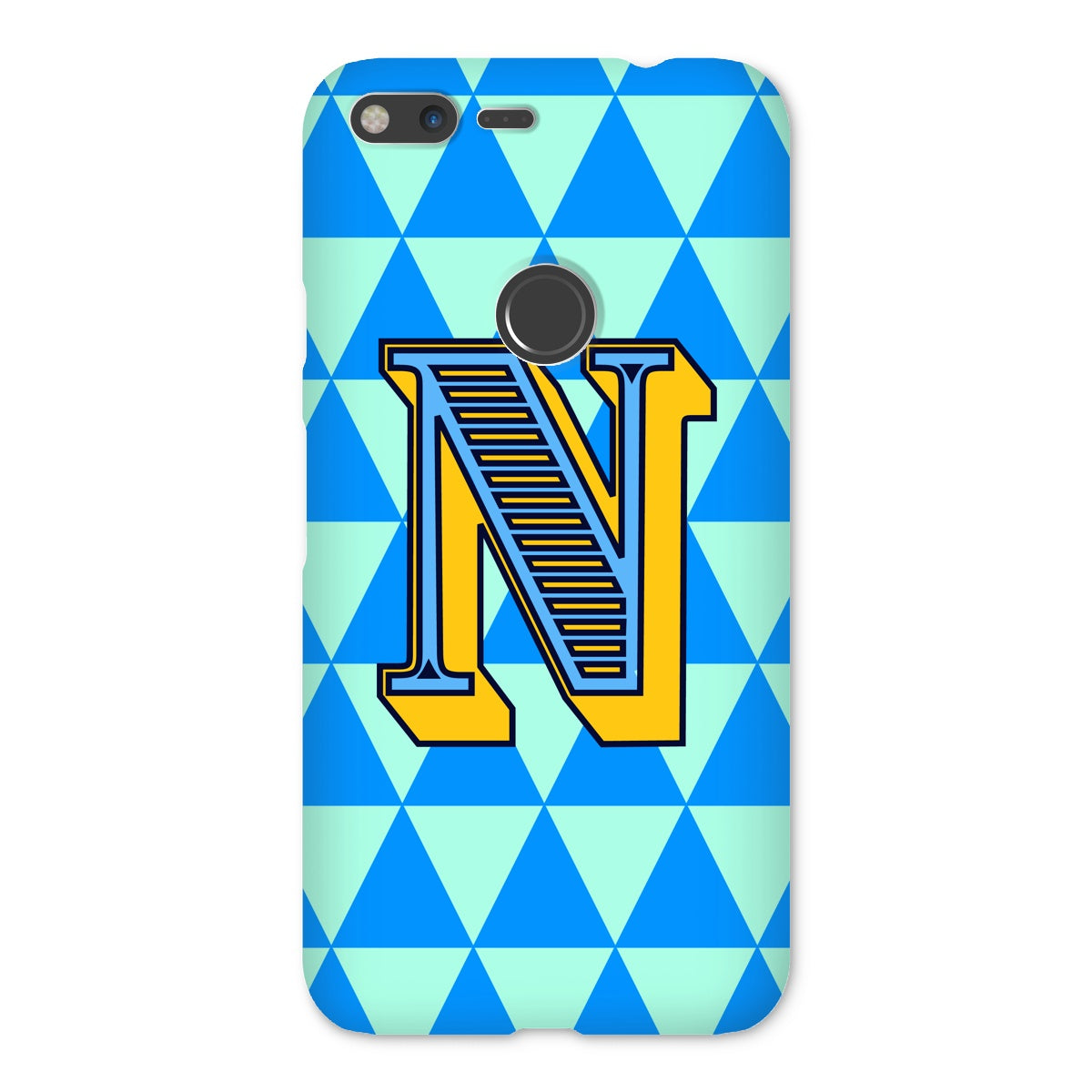 N - Carnival Alphabet Snap Phone Case