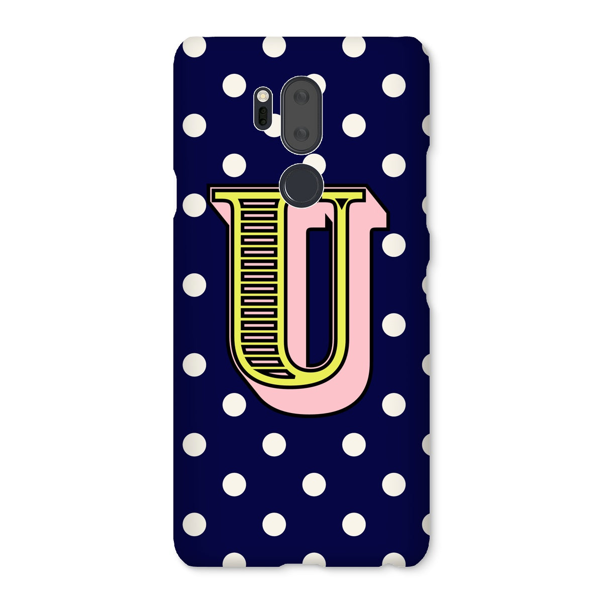 U - Carnival Alphabet Snap Phone Case