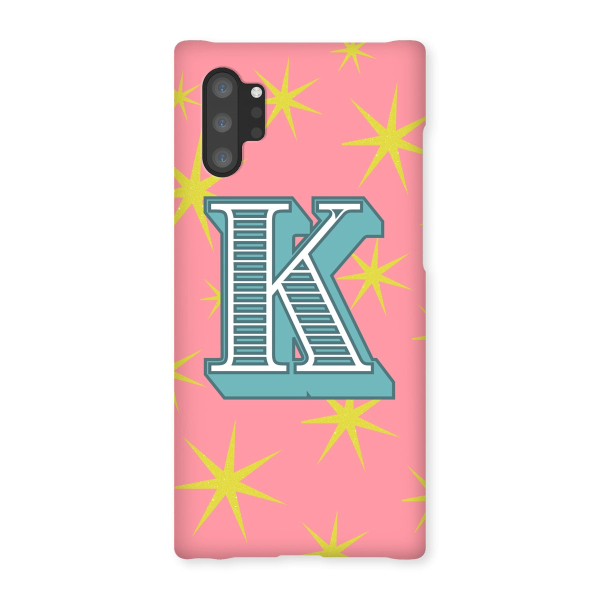 K - Carnival Alphabet Snap Phone Case