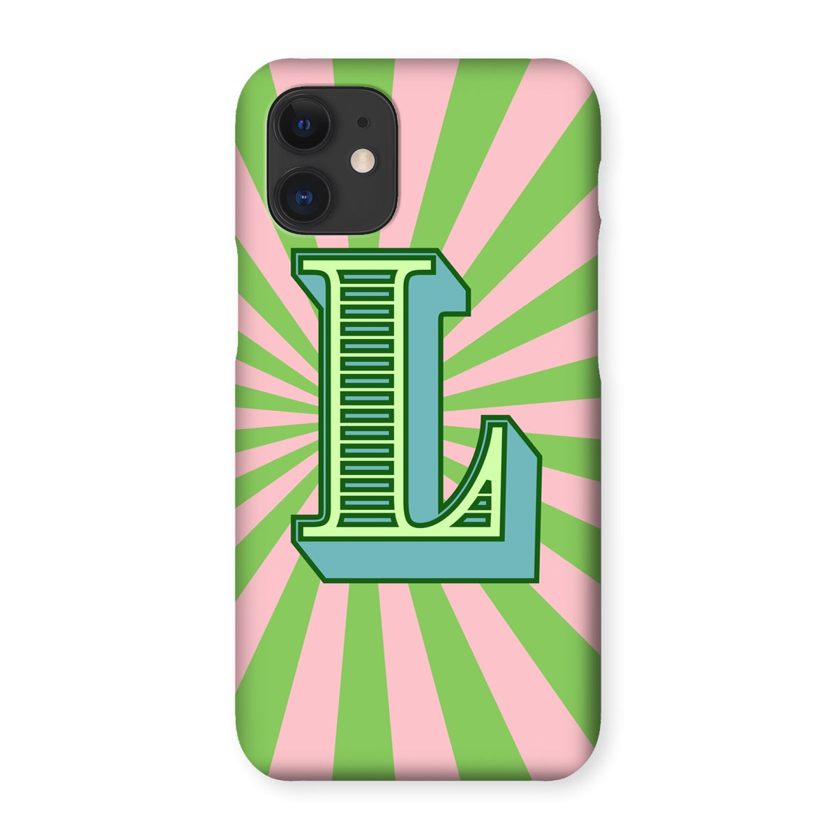 L - Carnival Alphabet Snap Phone Case