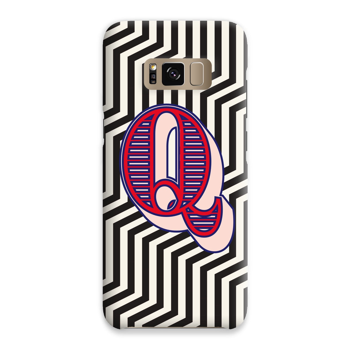 Q - Carnival Alphabet Snap Phone Case