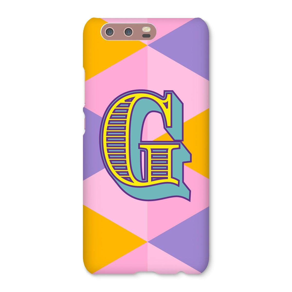 G - Carnival Alphabet Snap Phone Case