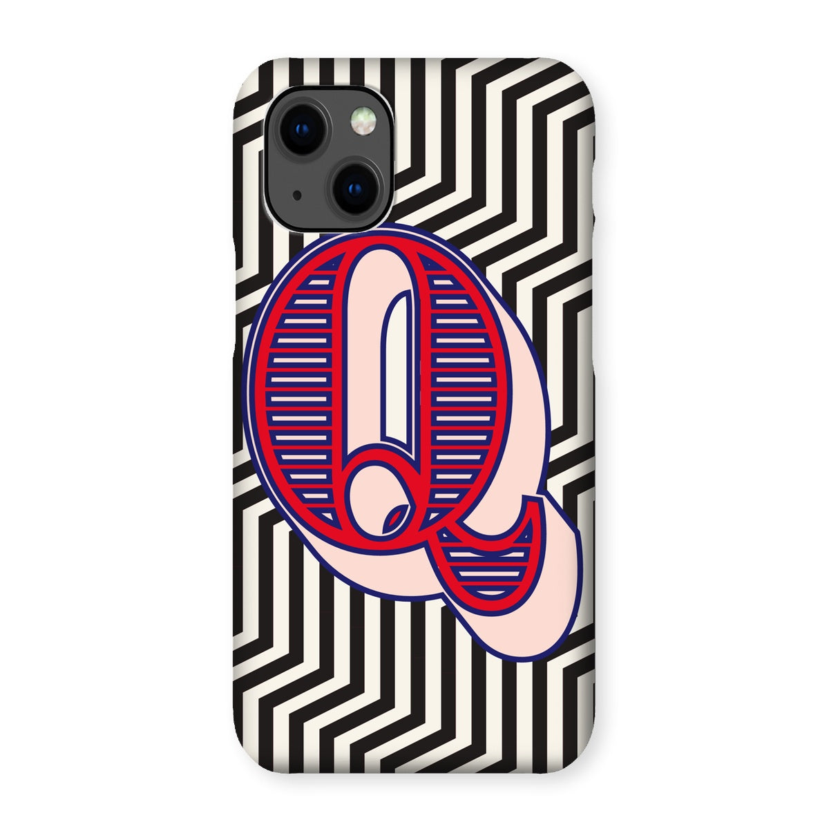 Q - Carnival Alphabet Snap Phone Case