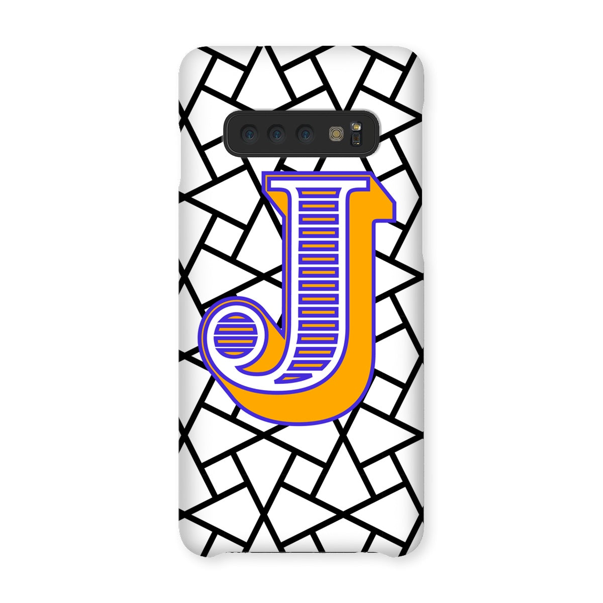 J - Carnival Alphabet Snap Phone Case