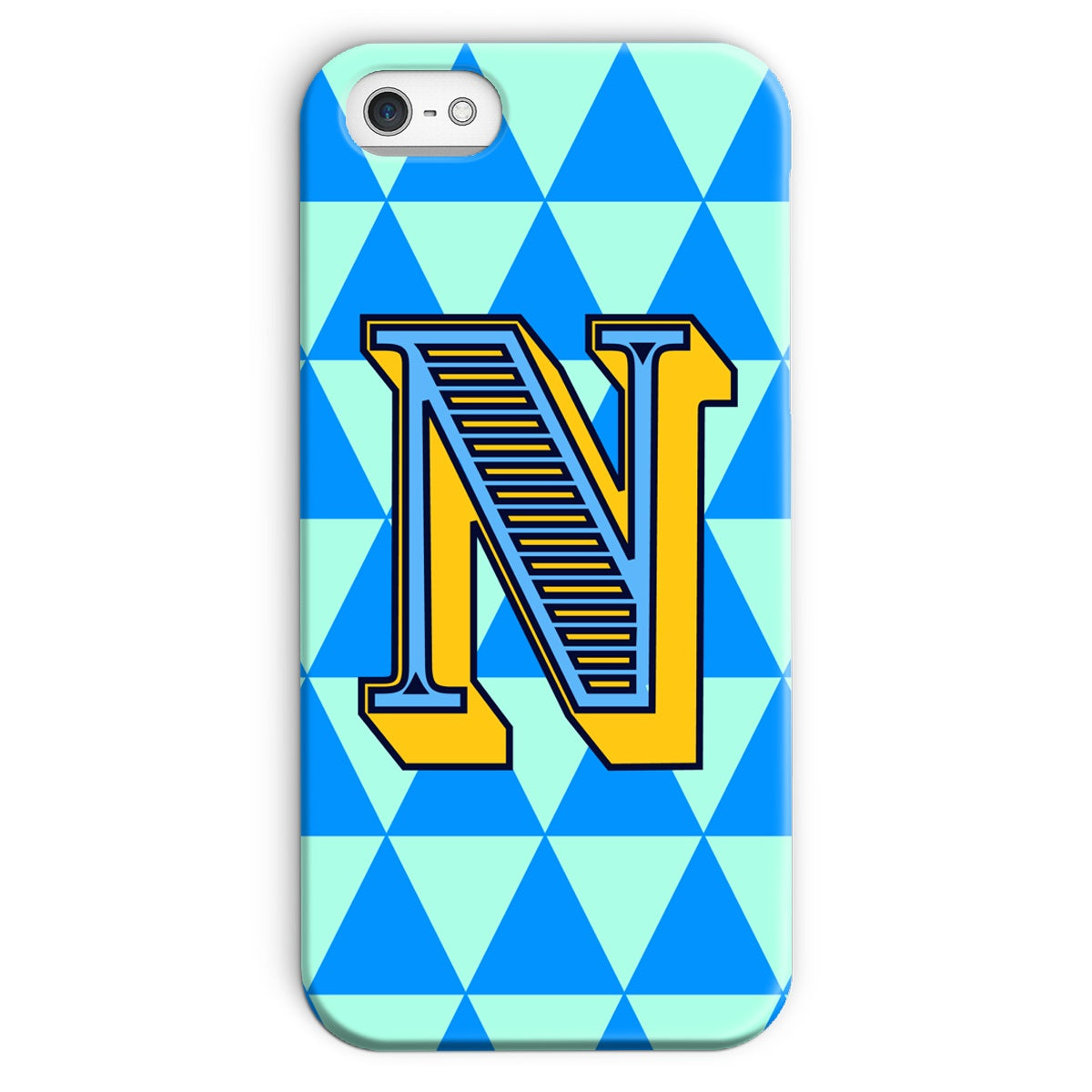 N - Carnival Alphabet Snap Phone Case