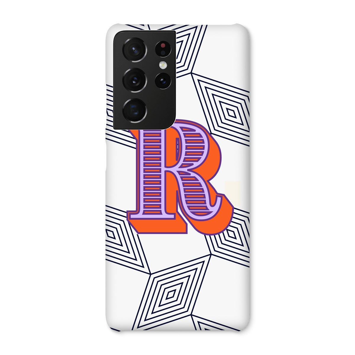 R - Carnival Alphabet Snap Phone Case